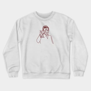 Leonardo Dicaprio Cheers Meme Crewneck Sweatshirt